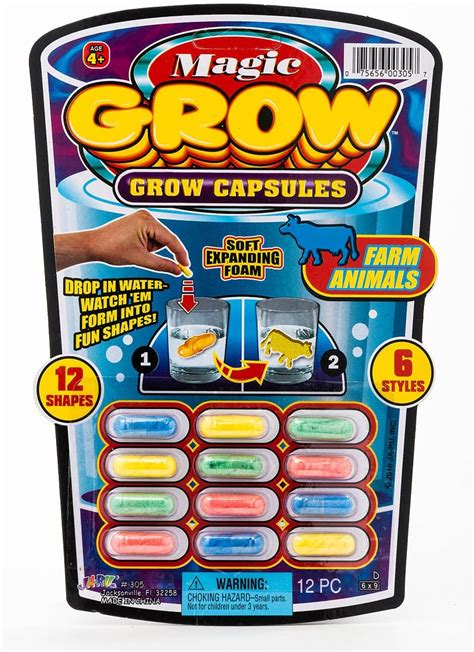 Magic growth capsules